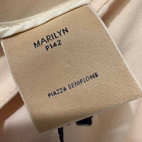 Piazza Sempione Marilyn Wool Wide Leg Pants Size IT 42 - Picture 4 of 8